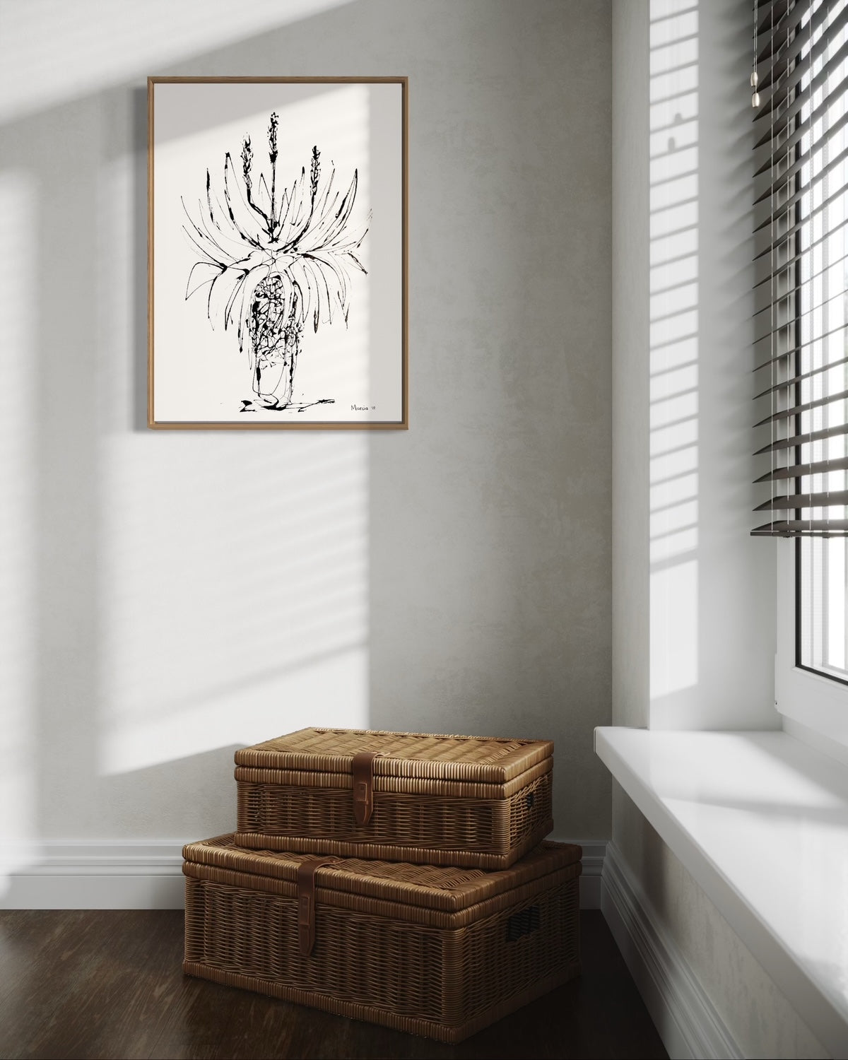 Cape Aloe on Canvas
