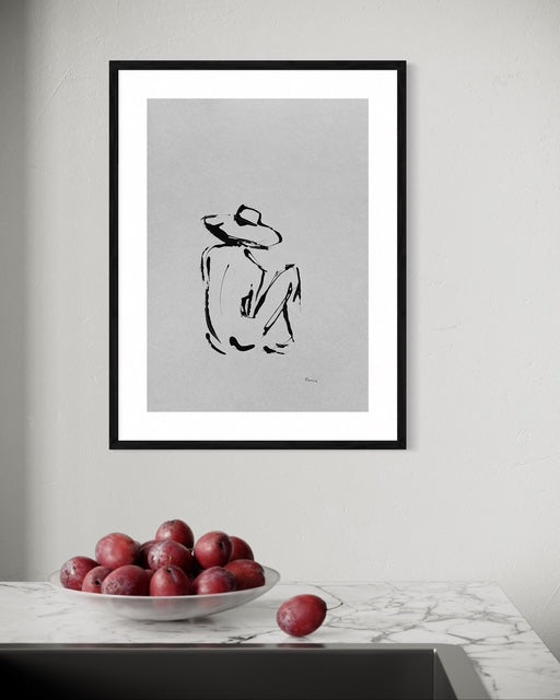 Semi abstract woman