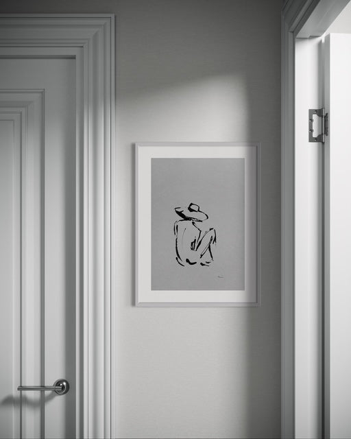 Semi abstract woman