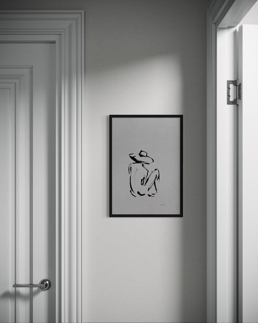 Semi abstract woman