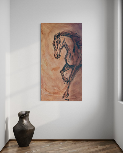 Stillness in Motion | Original on canvas